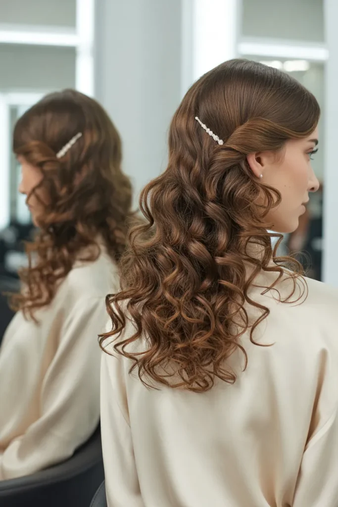 Romantic Curls with a Twist