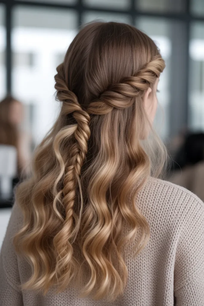 Twisted Rope with Loose Waves