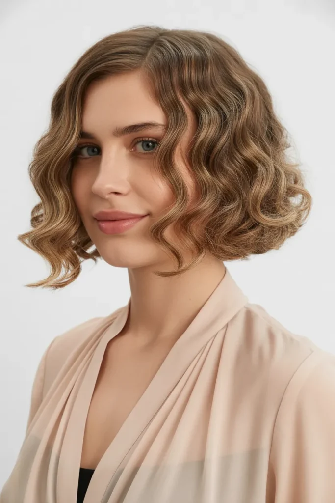 Loose Waves with Soft Curls at the Ends