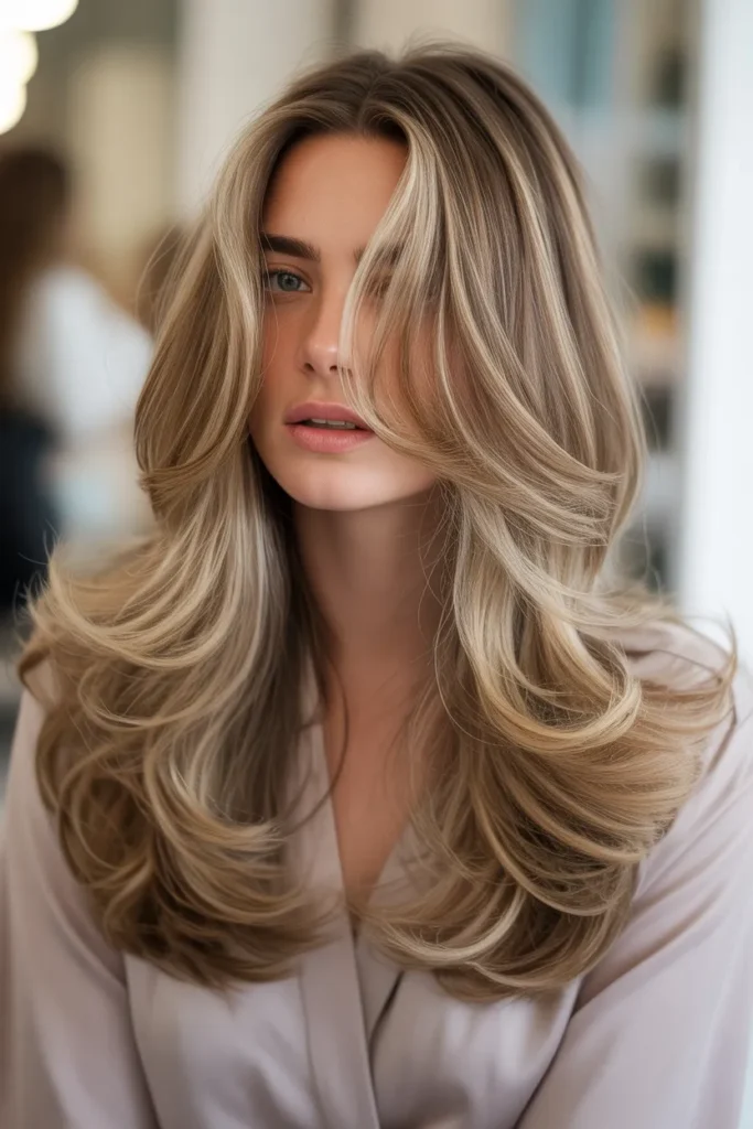 Full-Length Butterfly with Wispy Highlights