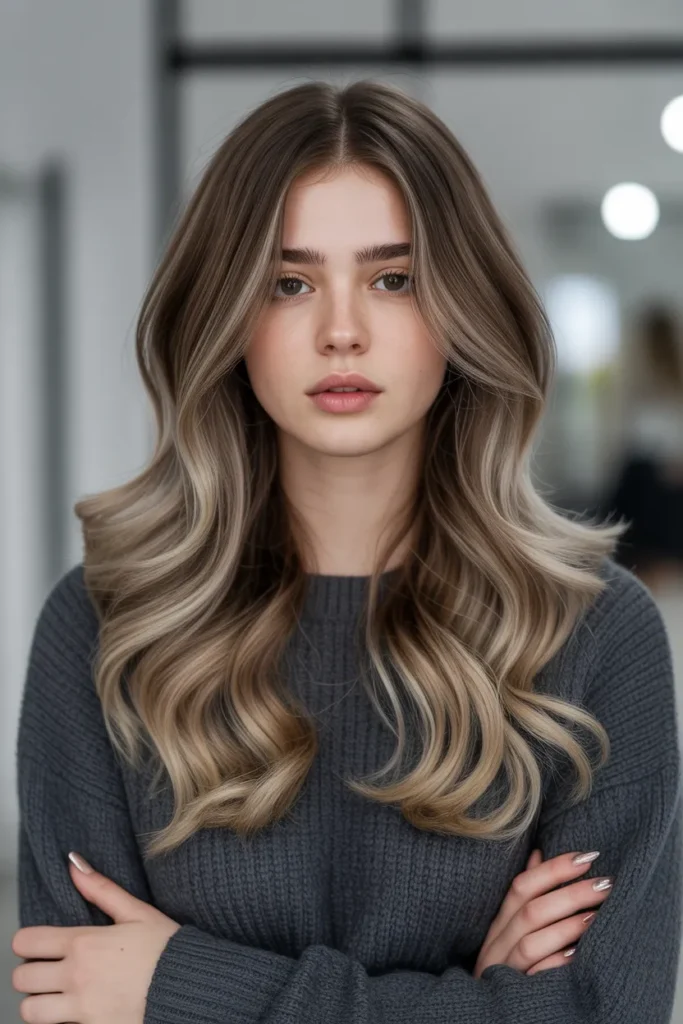 Ash Brown Ombre