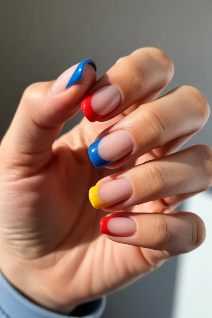 Bold Primary Colour Tips