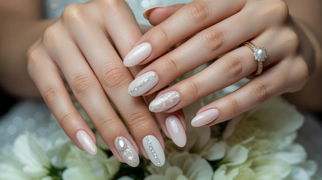 Bridal Nails That Complete Your Wedding Glam