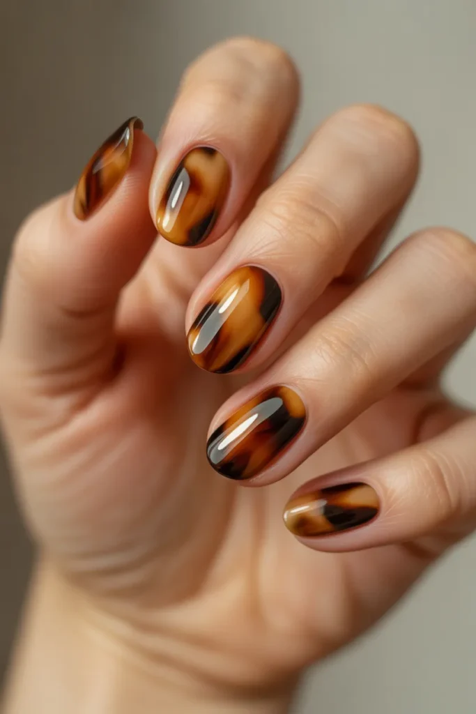 Classic Tortoise Shell with Glossy Finish