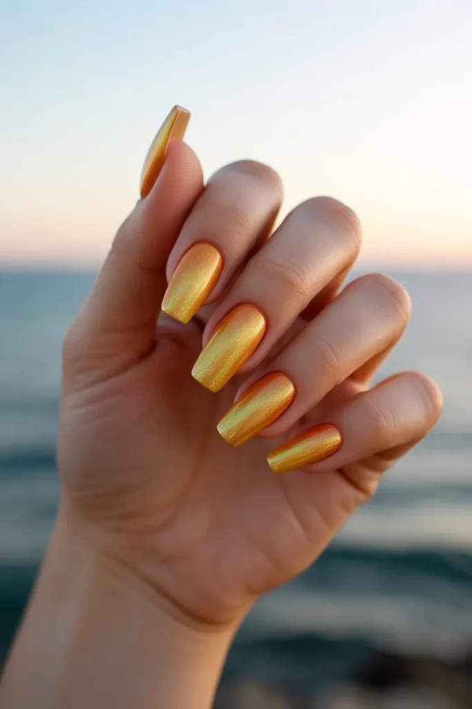 Golden Sunset Gradient