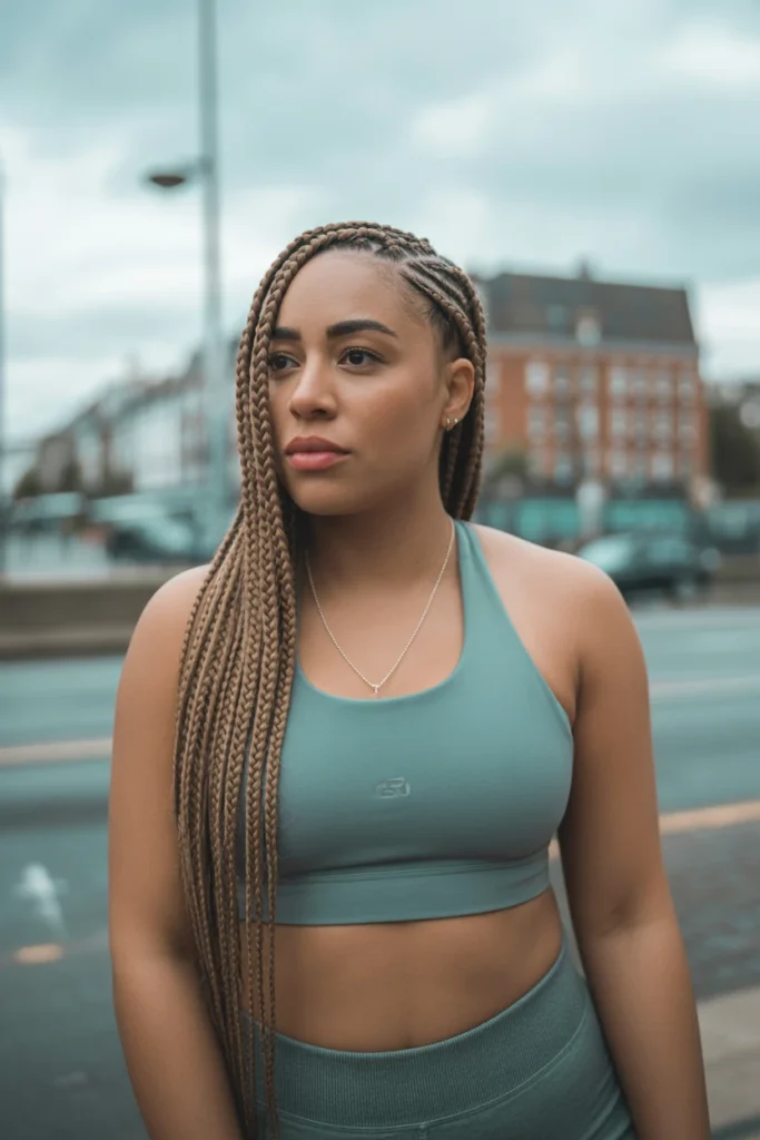 Feed-in Braids Hair Cut