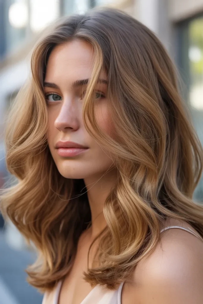 Soft Waves with Highlights