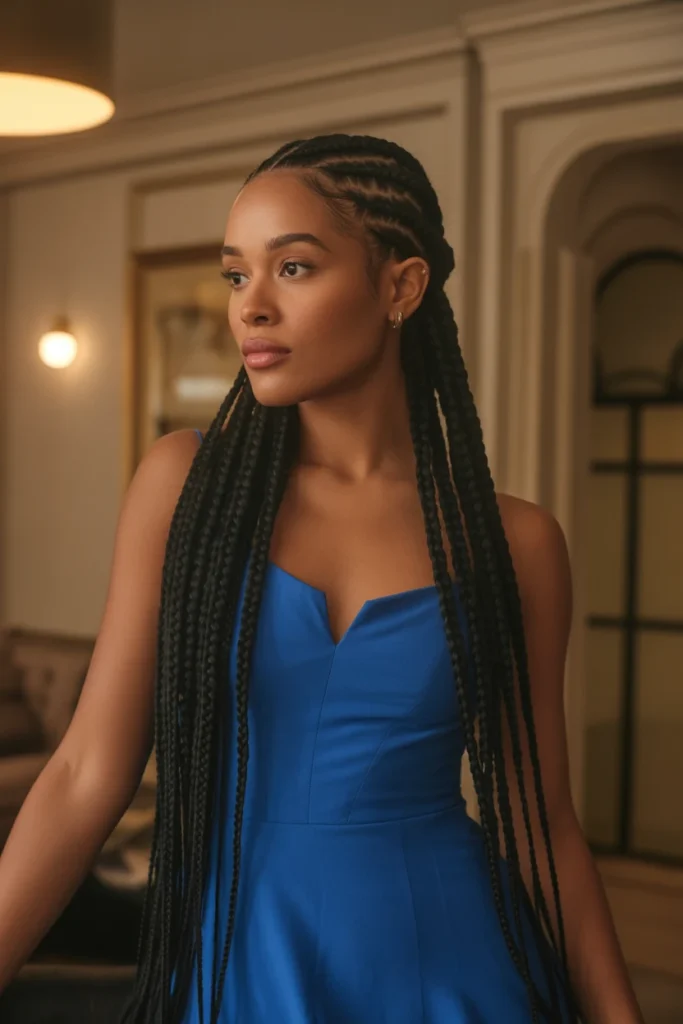 Goddess Braids Hairstyles