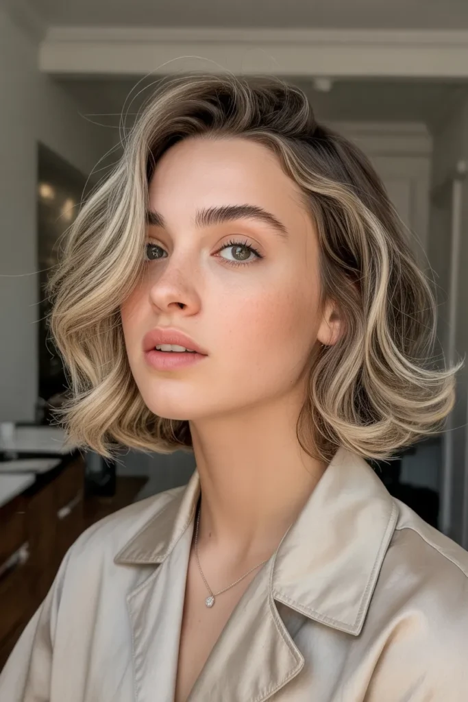 The Layered Bob with Soft Waves