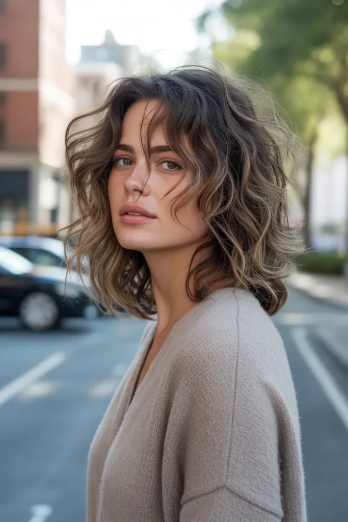 Messy, Tousled Waves