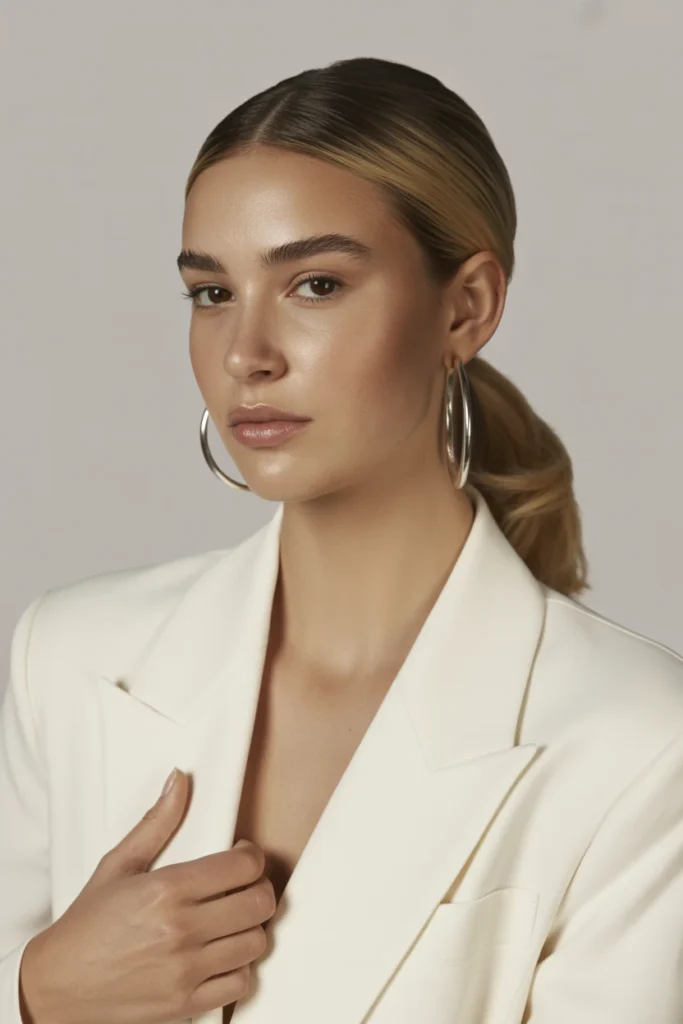 The Classic High Ponytail