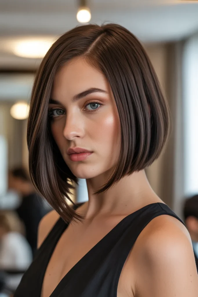The Angled Bob Hairstyle