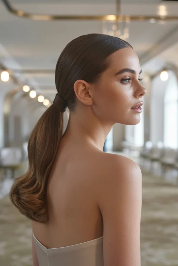 Low Sleek Ponytail
