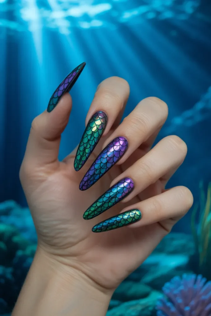 Mermaid Tail Scales
