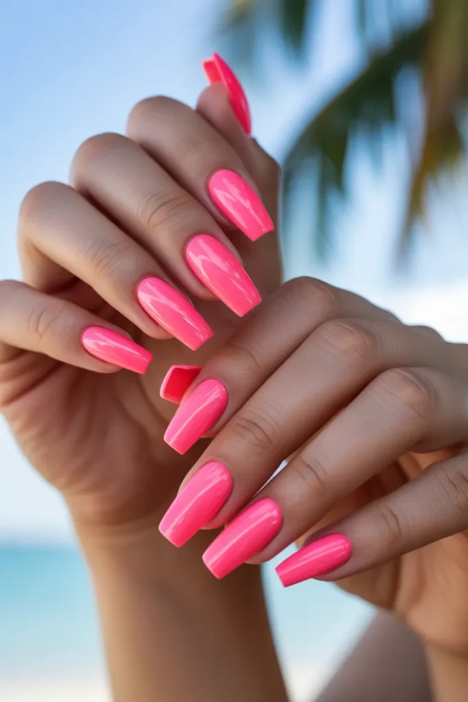Neon Flamingo Pink