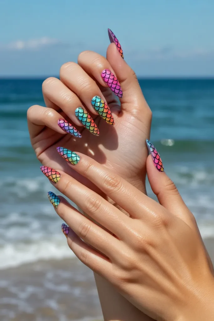Rainbow Mermaid Scales