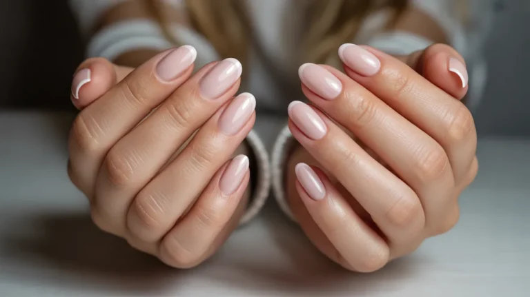 Short Oval Nails for Women