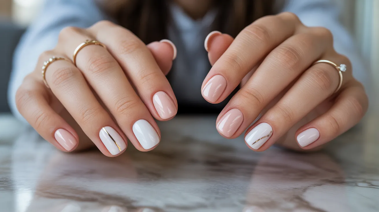 Short Square Acrylic Nails