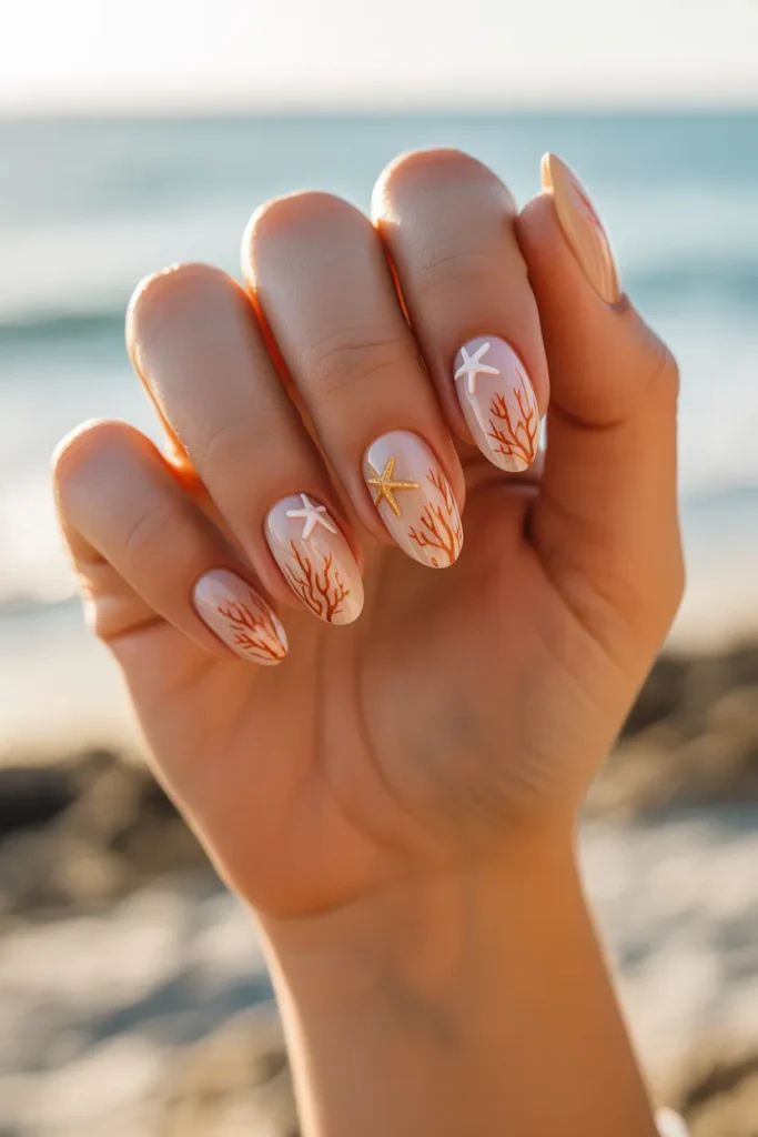 Starfish and Coral Accents