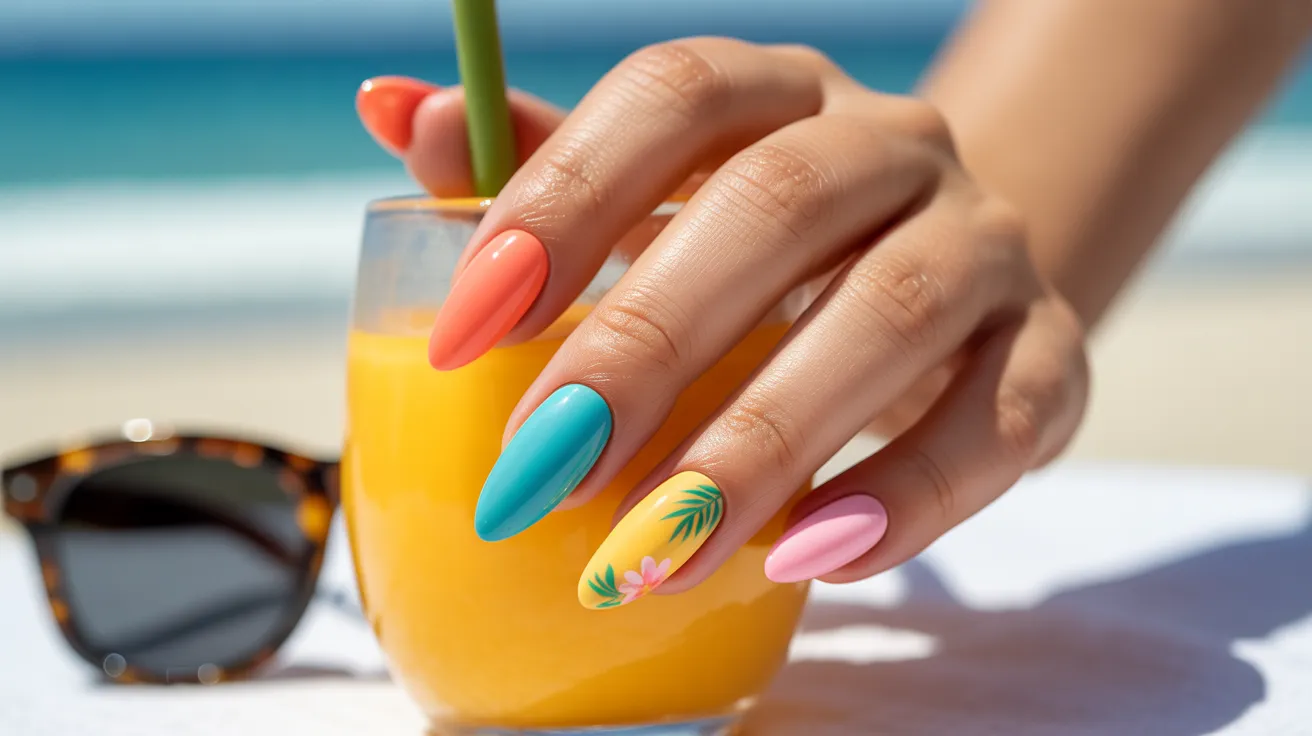 Top Must-Try Summer Dip Nail Ideas