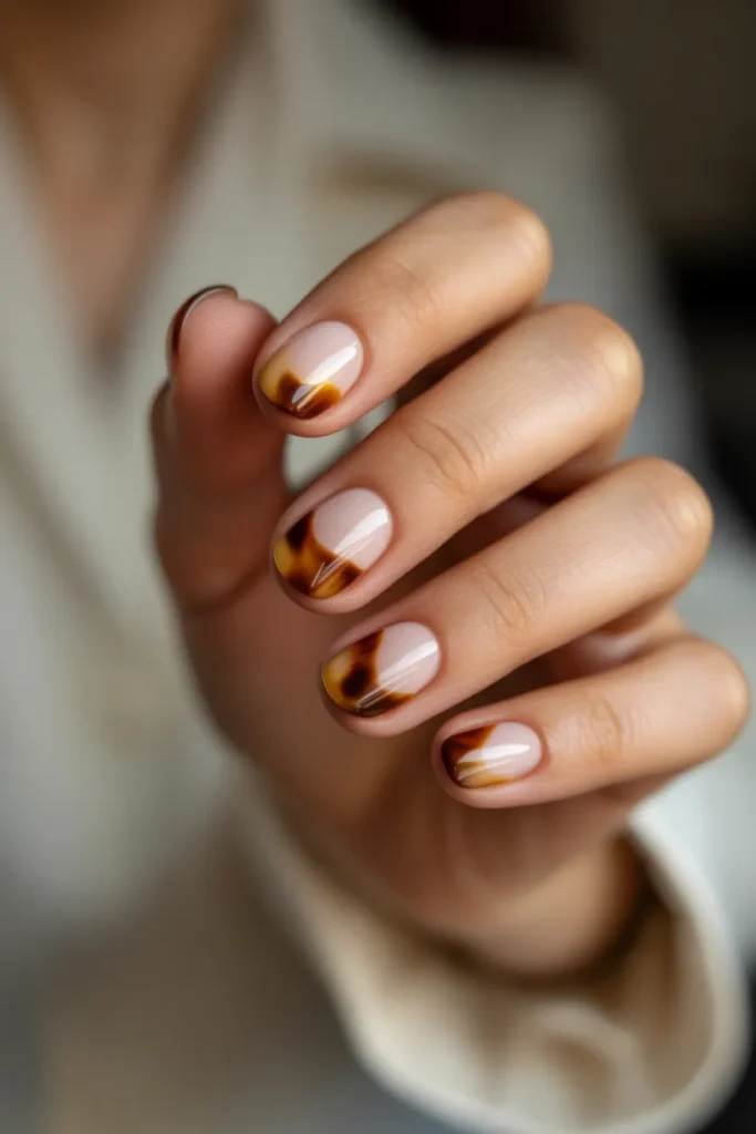 Tortoise Shell with Nude Base