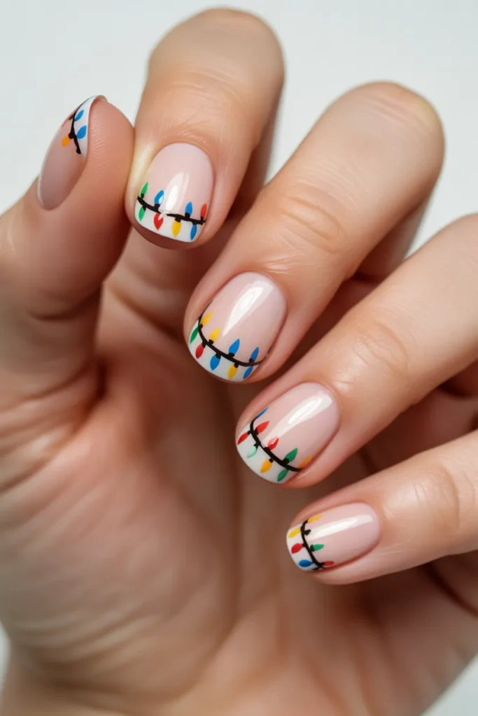 White Christmas Lights