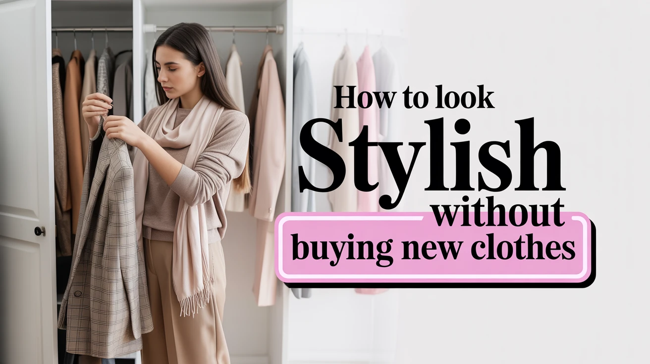 How to Look Stylish Without Buying New Clothes (Smart Styling Tips)