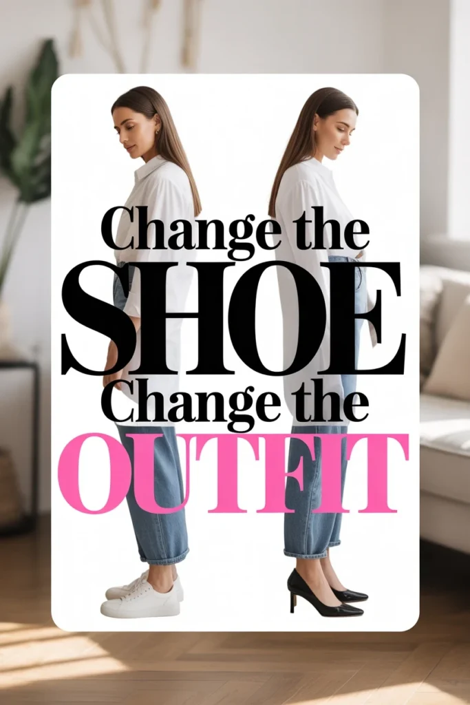 Change the Shoe, and You Change the Entire Outfit