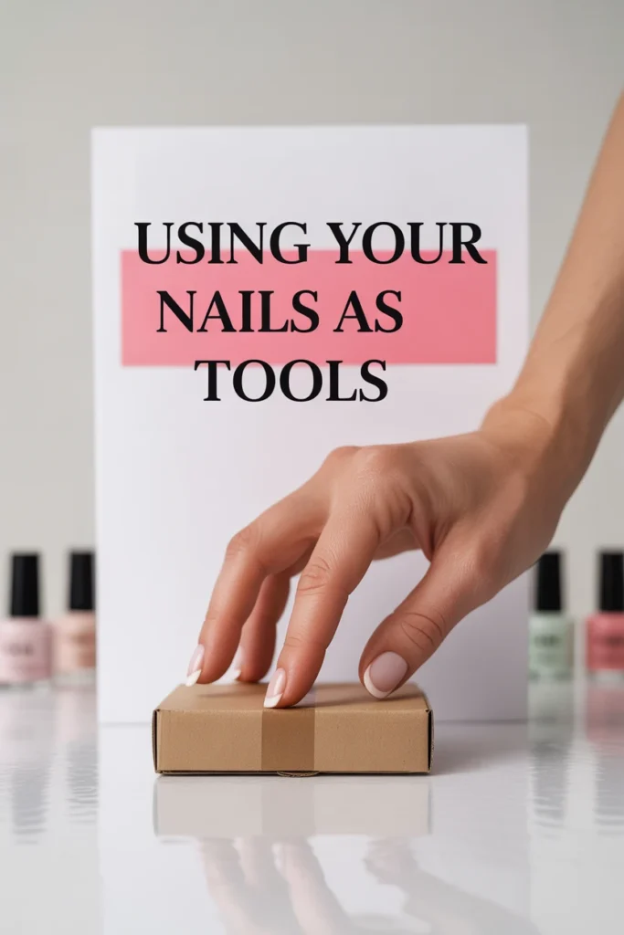 Cause #7: Using Your Nails as Tools