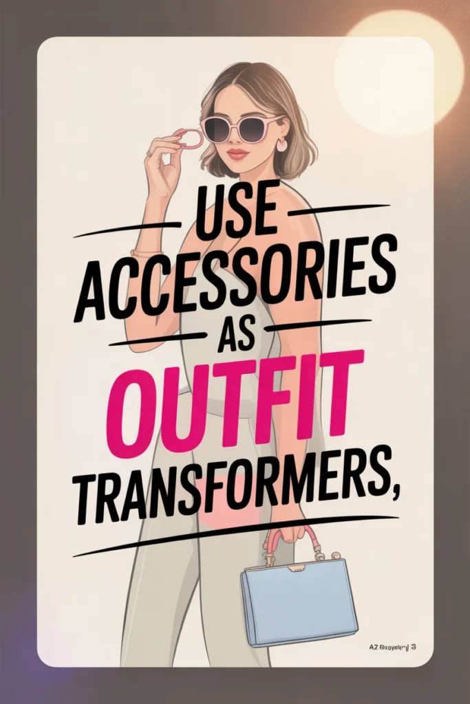 Use Accessories as Outfit Transformers