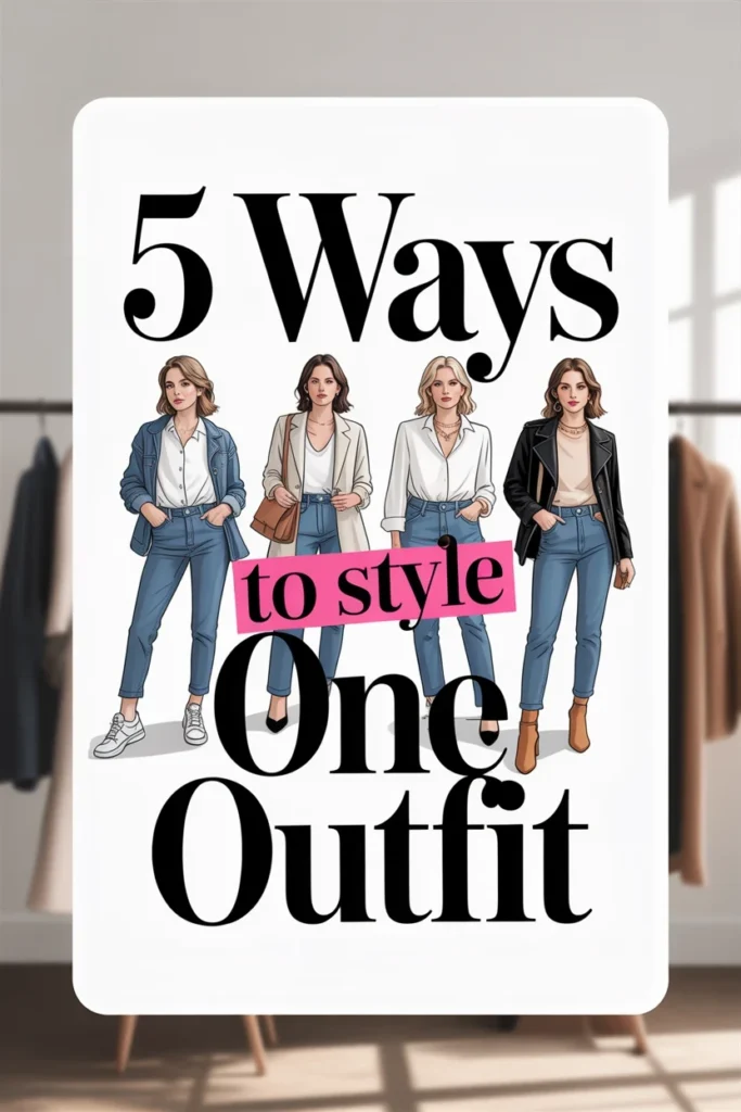 5 Ways to Style One Outfit