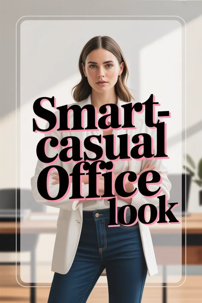 The Smart-Casual Office Look