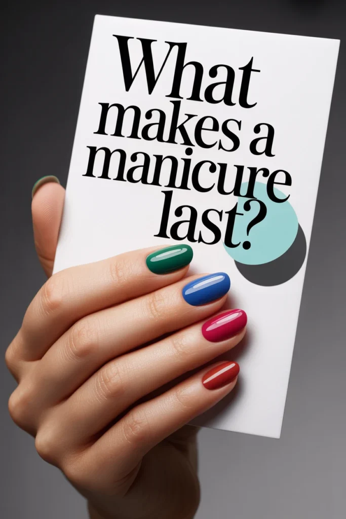 What Makes a Manicure Last?